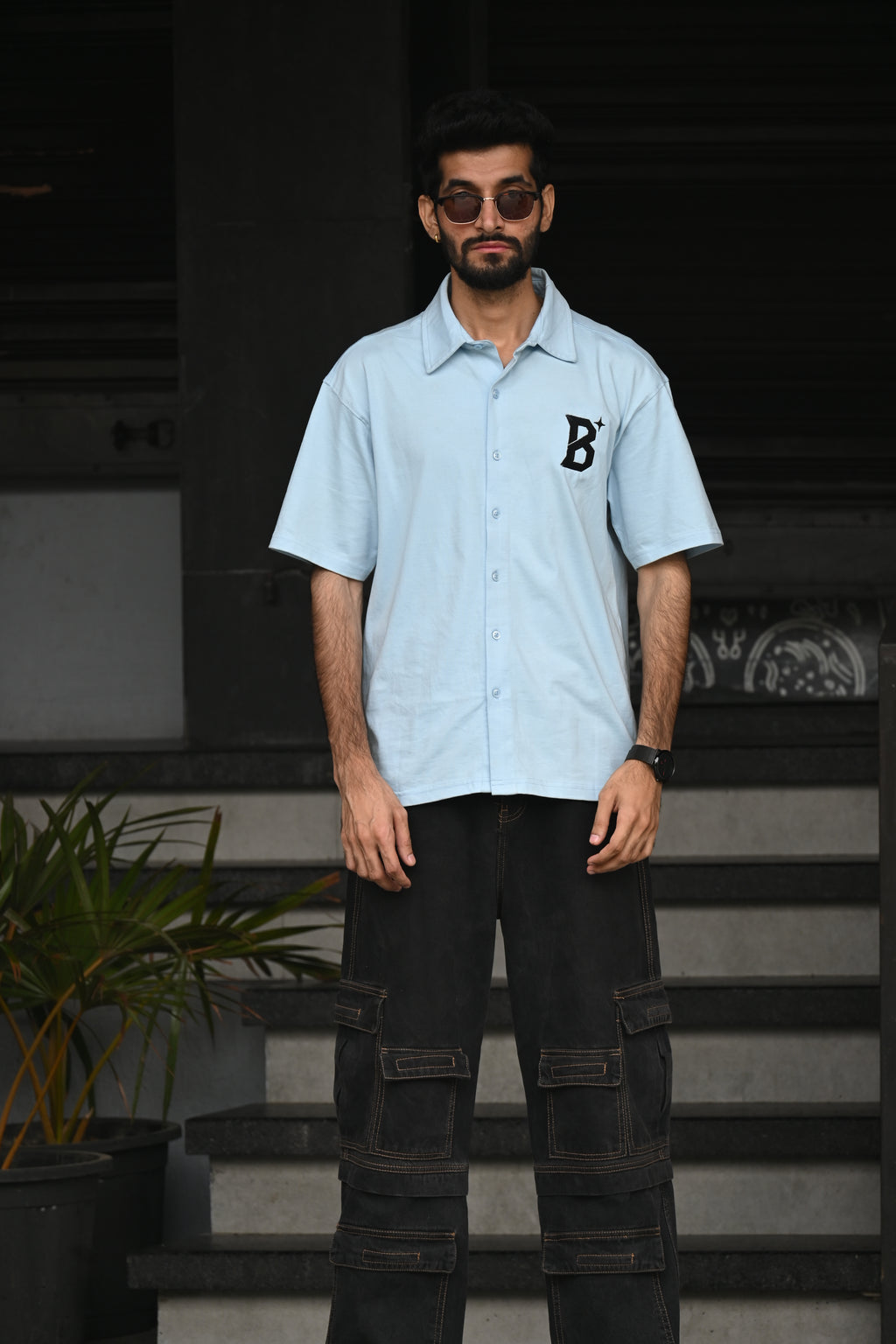 The Minimalistic Embroidered Overshirt