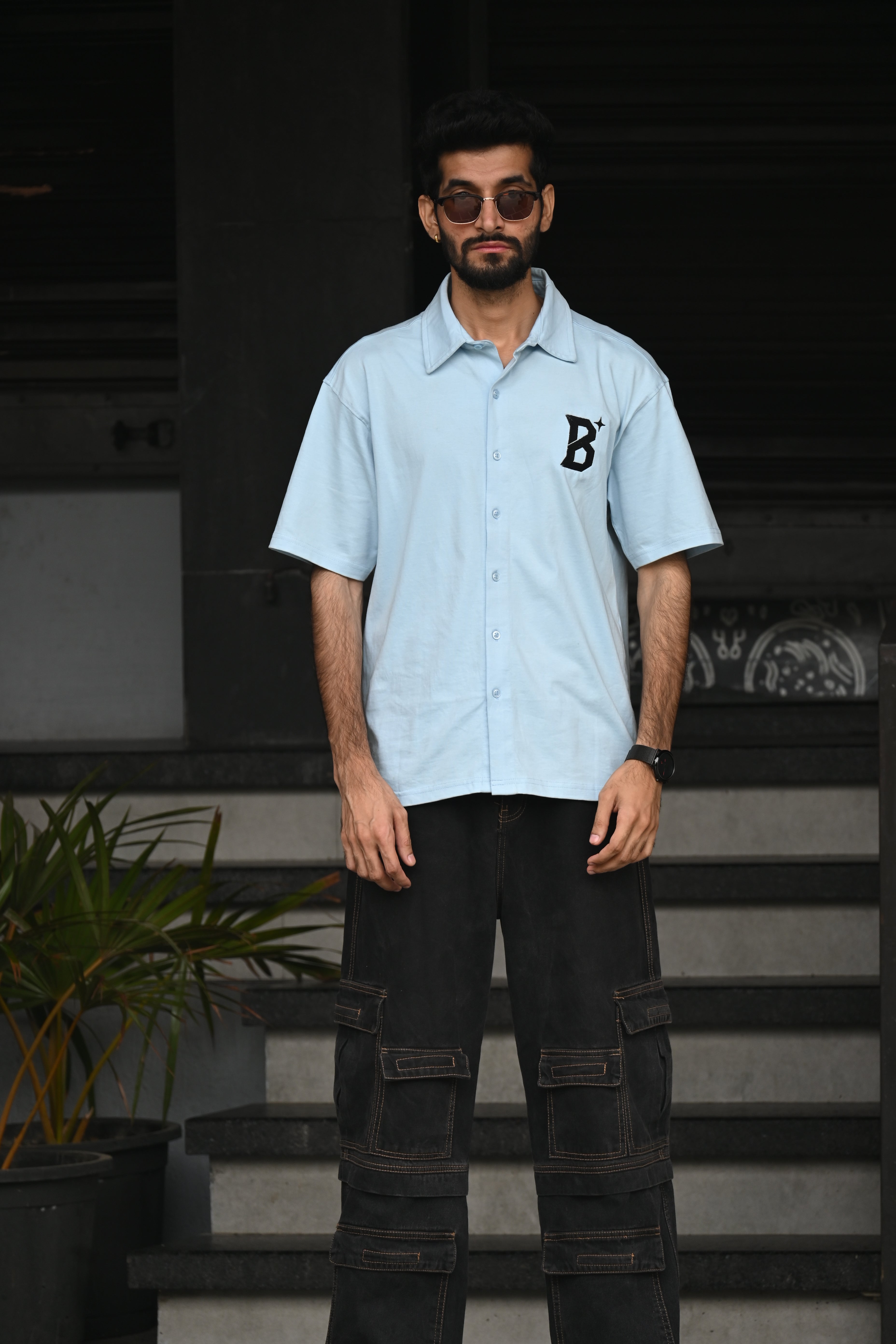 The Minimalistic Embroidered Overshirt