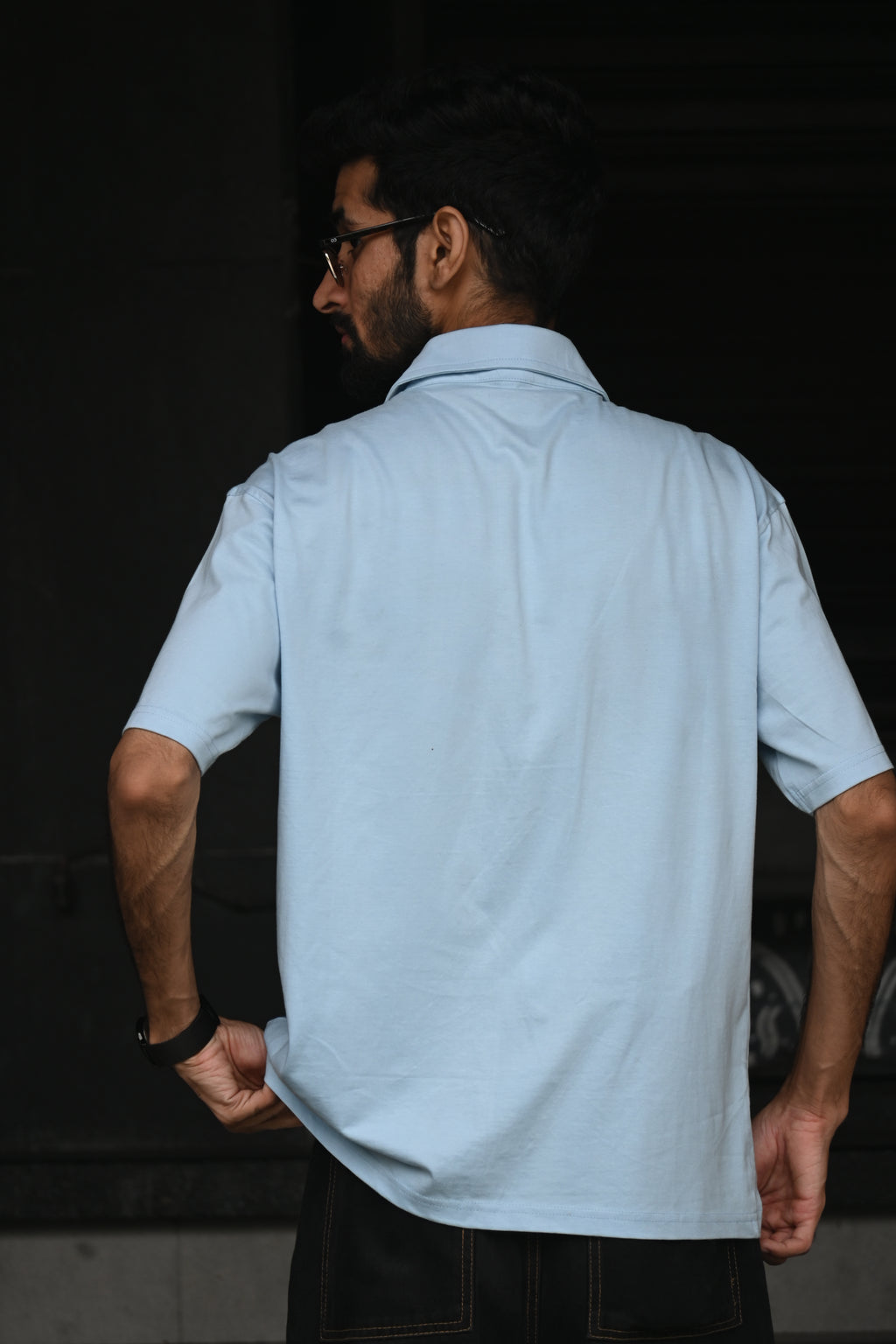 The Minimalistic Embroidered Overshirt