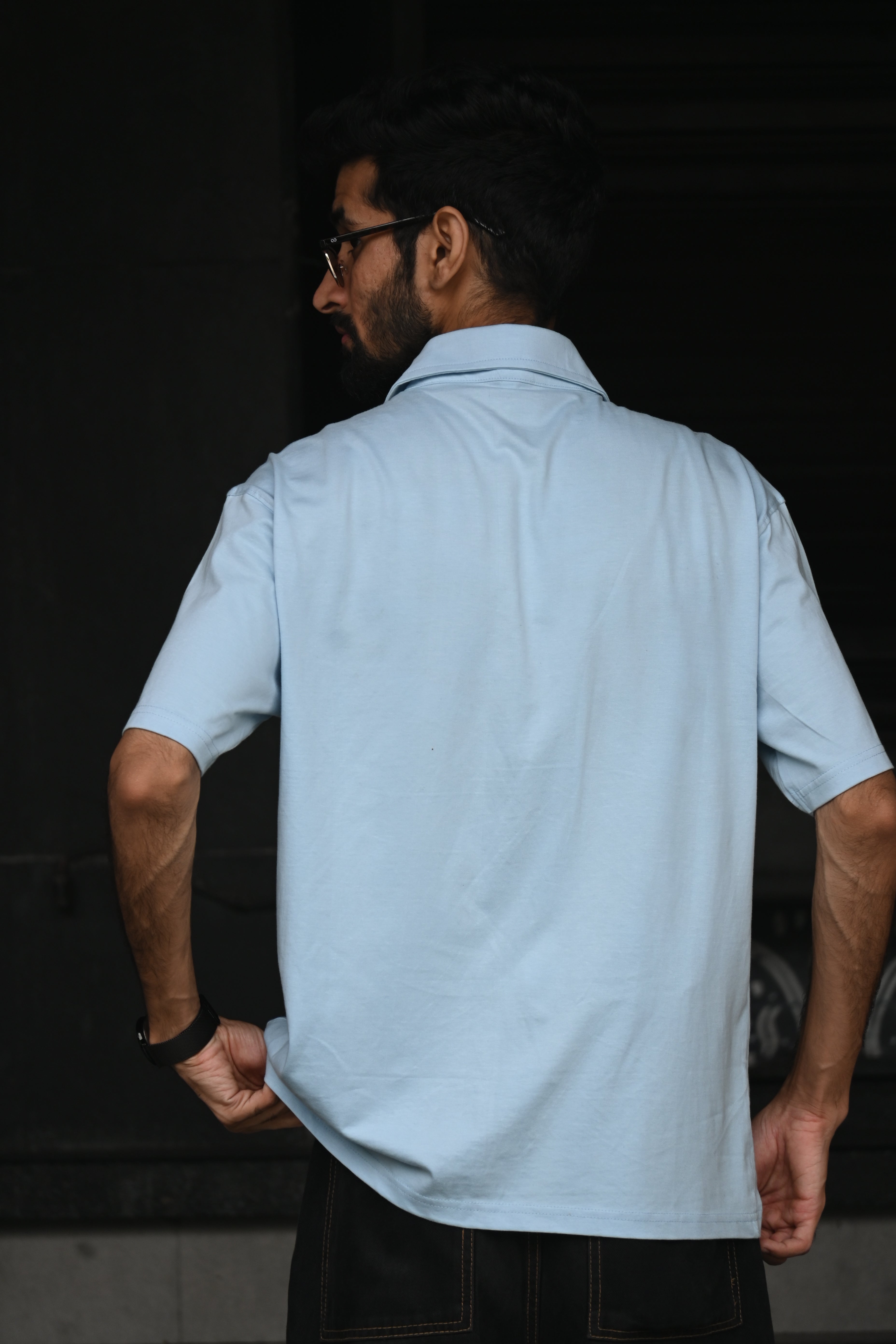 The Minimalistic Embroidered Overshirt