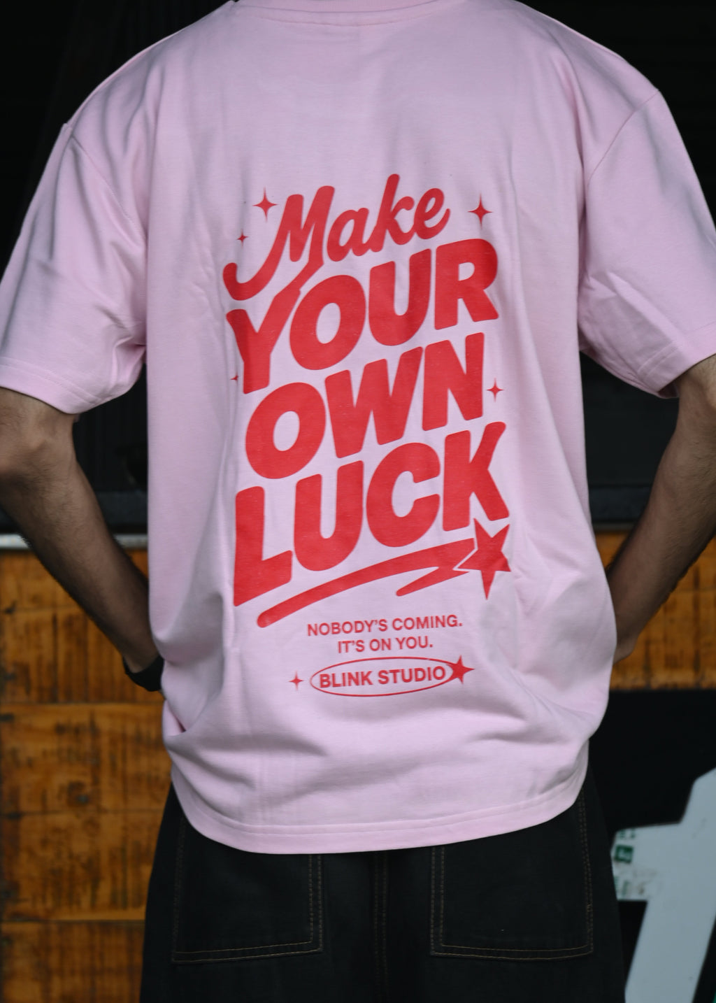 LUCKY - Unisex Terry Oversized Tee