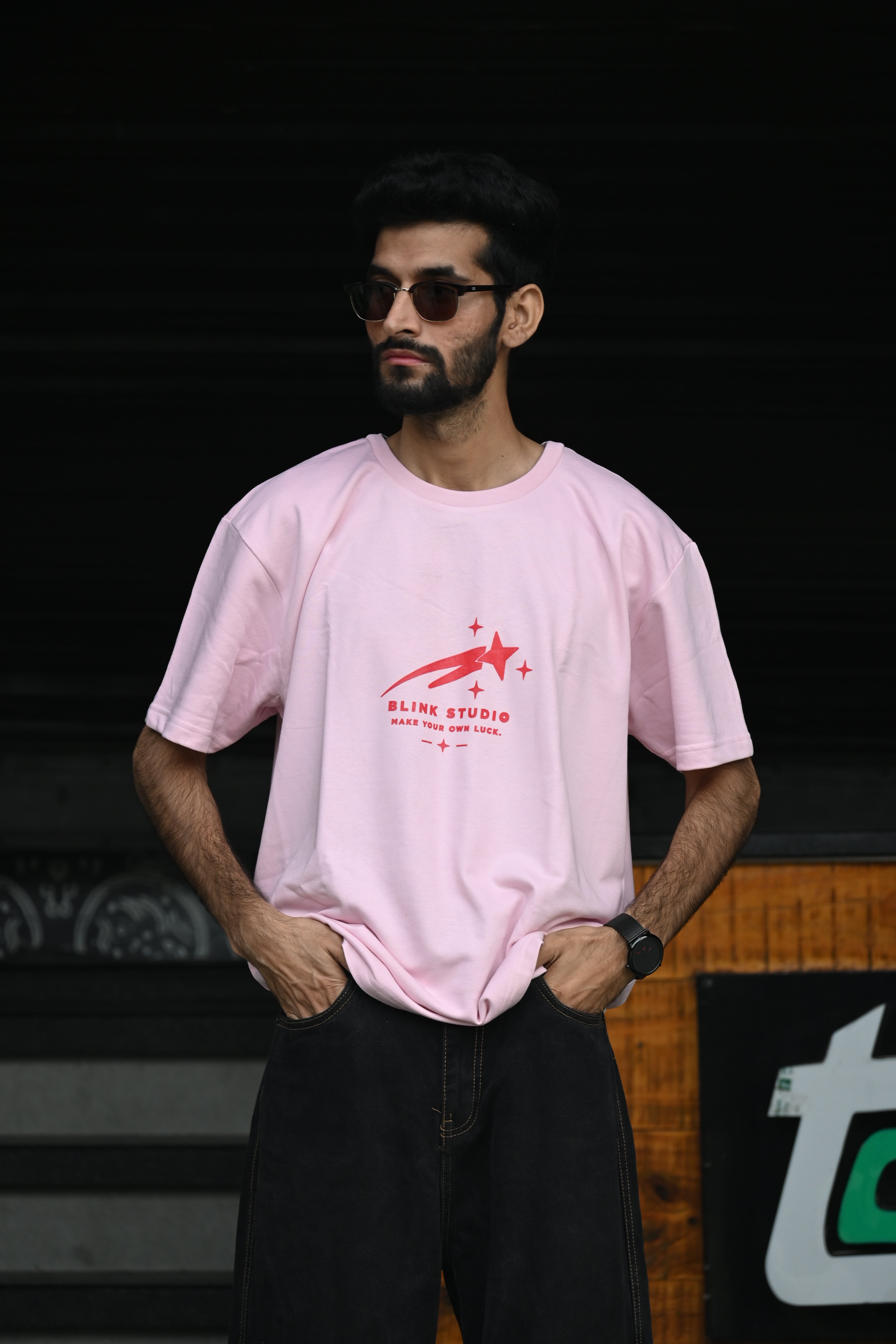 LUCKY - Unisex Terry Oversized Tee