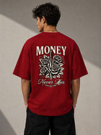Money Never Lies - Unisex Terry Oversized Tee