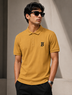 The Minimalistic Airtex Polo - Black Edition