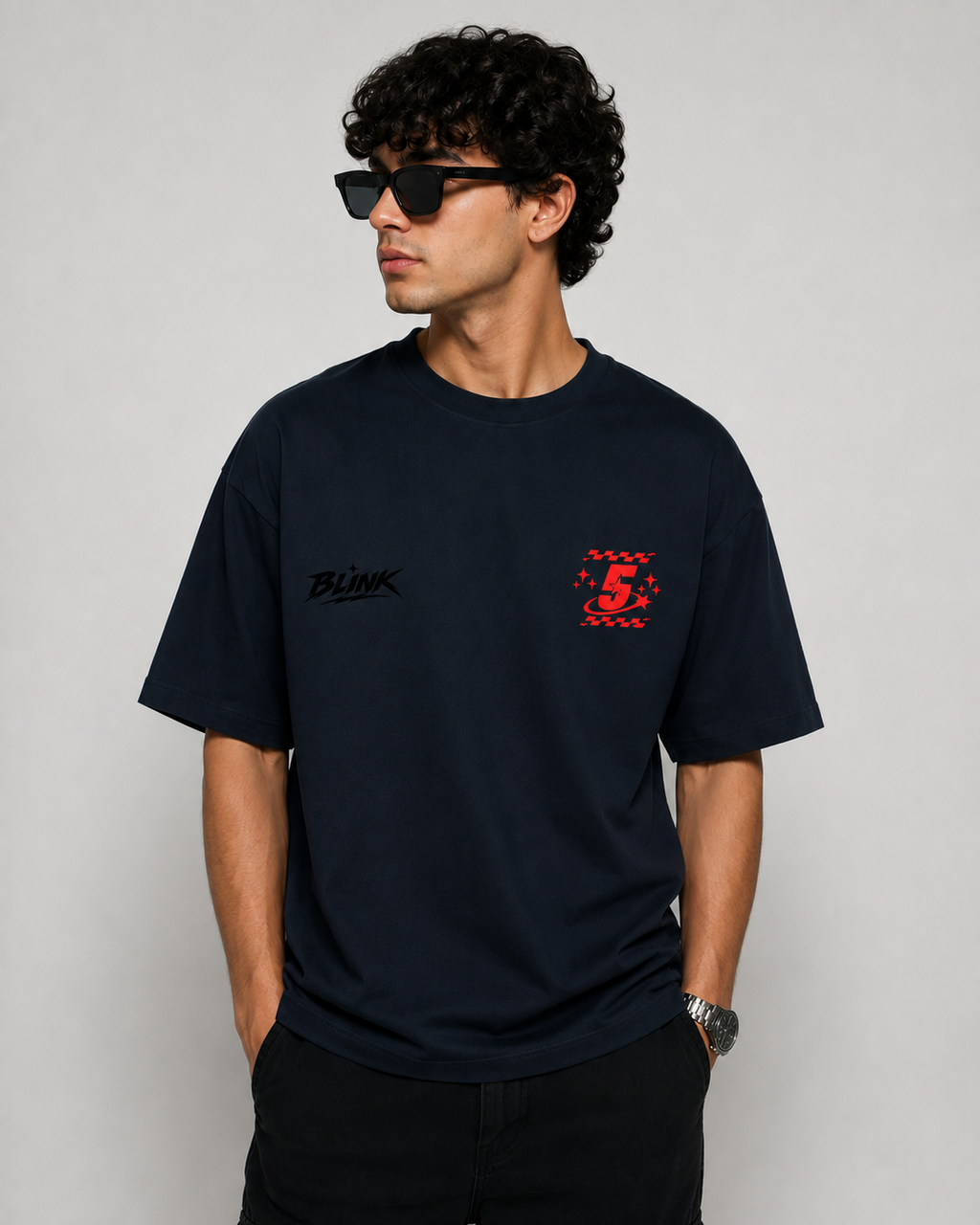 CHASE - Unisex Terry Oversized Tee
