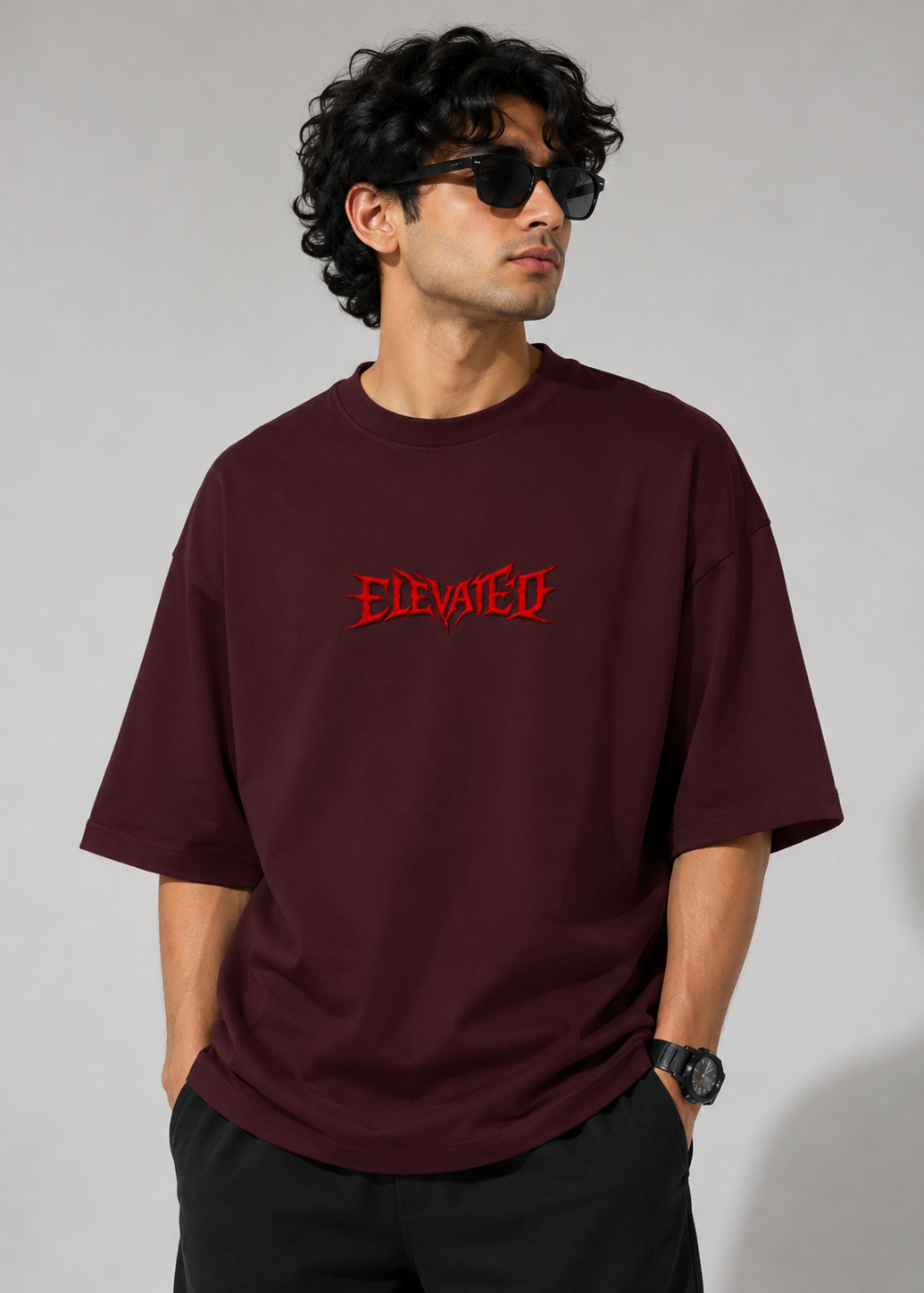 ELEVATED - Unisex Terry Oversized Tee