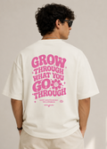 GROW THROUGH - Unisex Terry Oversized Tee
