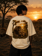 Family Of The Wild Oversized Unisex Tee - 260 GSM Terry