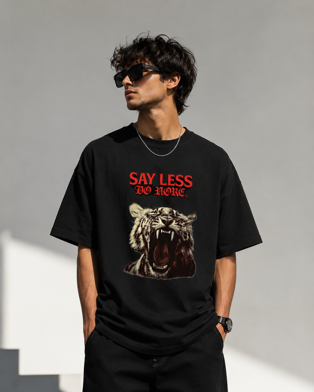 SAY LESS - Unisex Classic Crew T-Shirt
