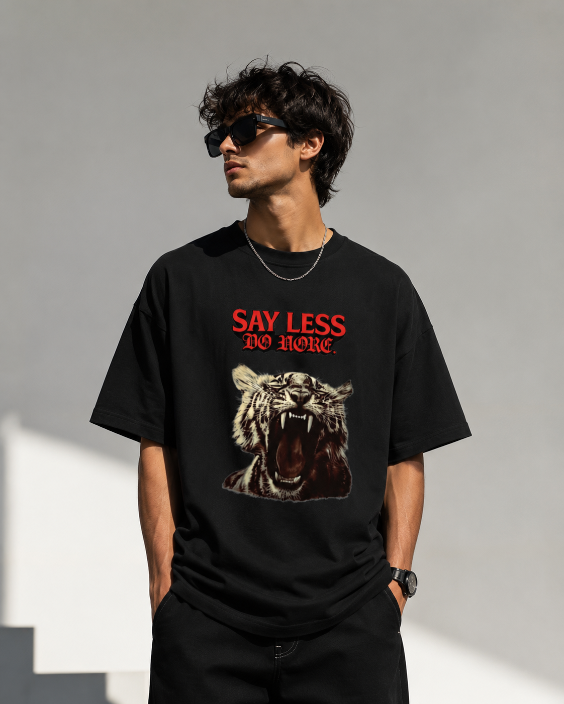 SAY LESS - Unisex Classic Crew T-Shirt